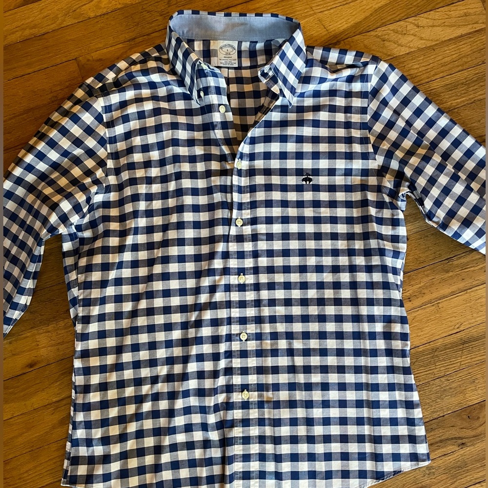 Brooks Brothers Regent Regular Fit Button Down Shirt
